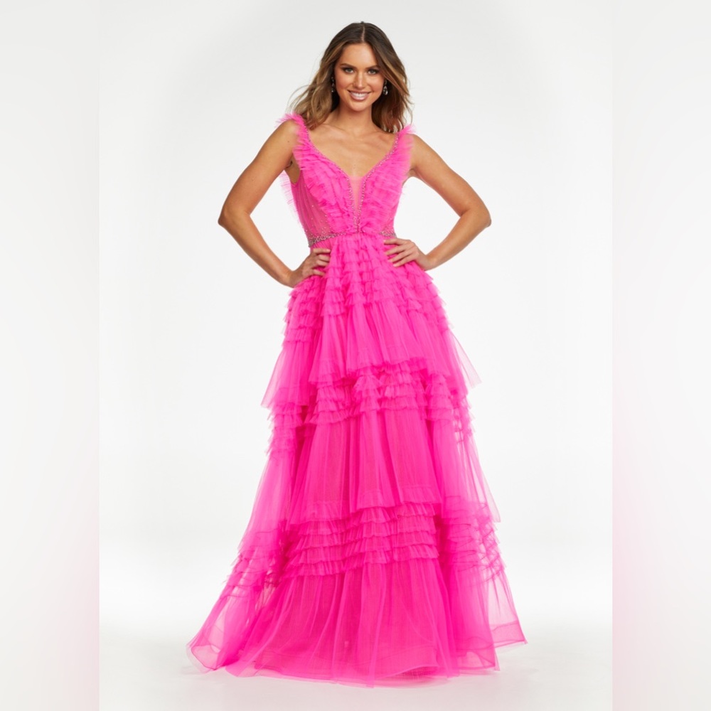 Pink Ashley Lauren Prom Dress
